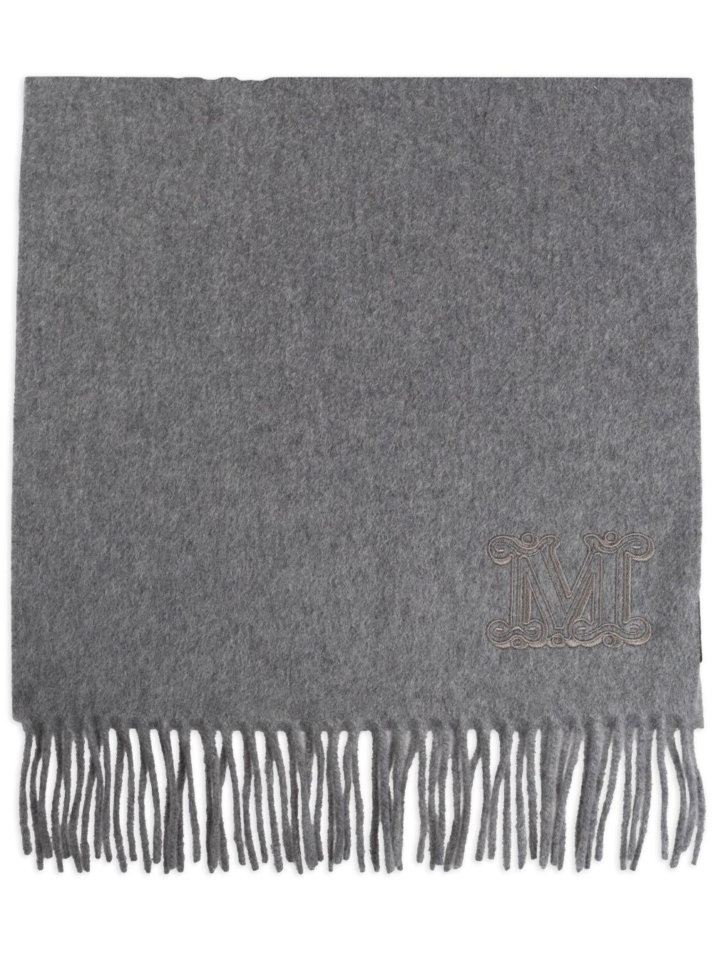 Max Mara Scarfs Light Grey Cashmere