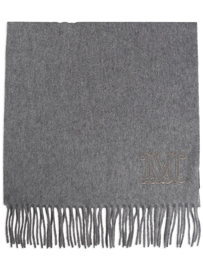Max Mara Scarfs Light Grey Cashmere