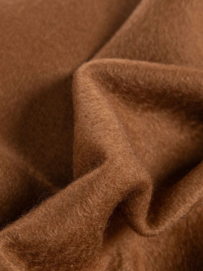 Max Mara Scarfs Leather Brown Cashmere