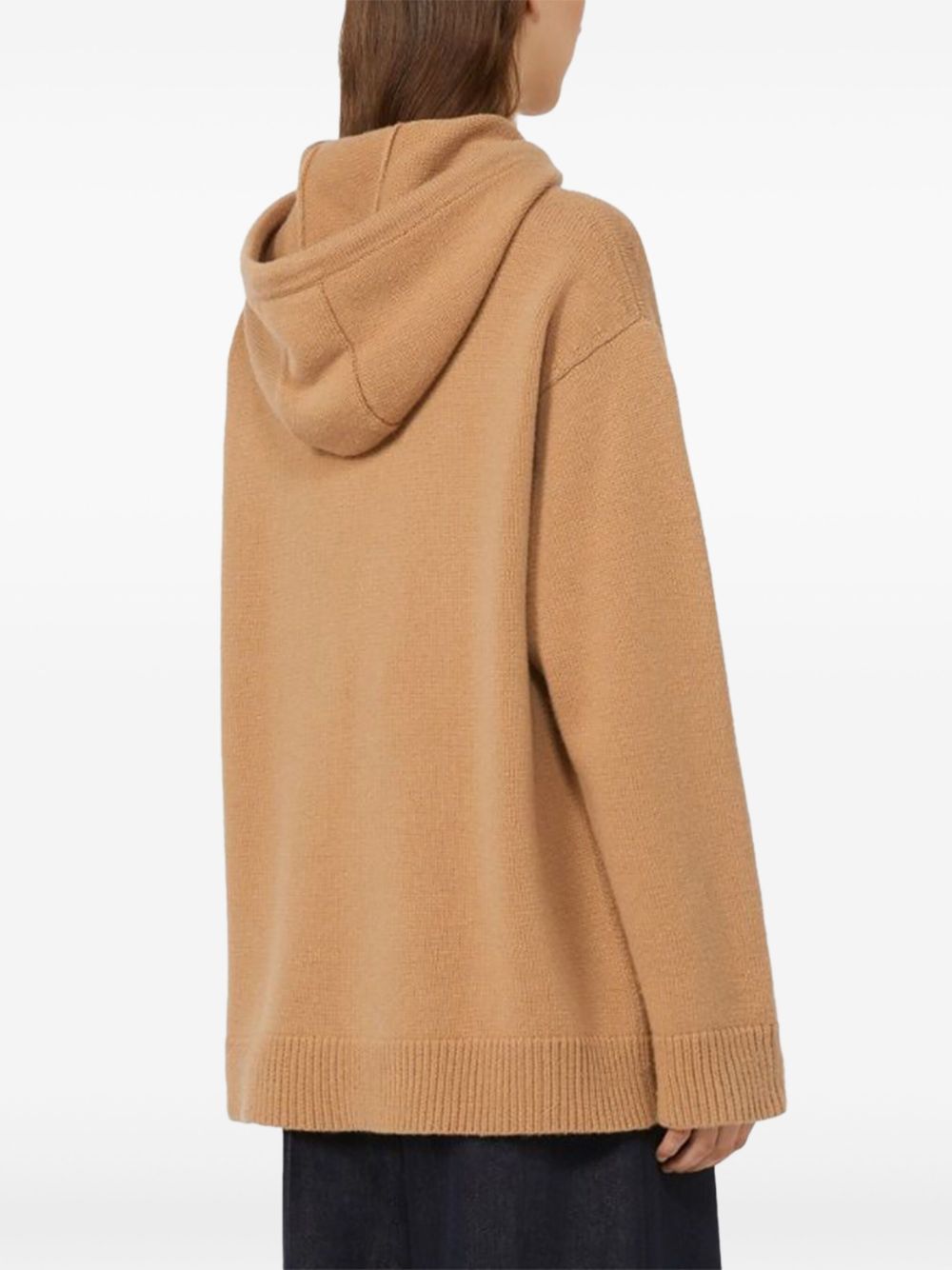 Max Mara Sweaters Camel Wool