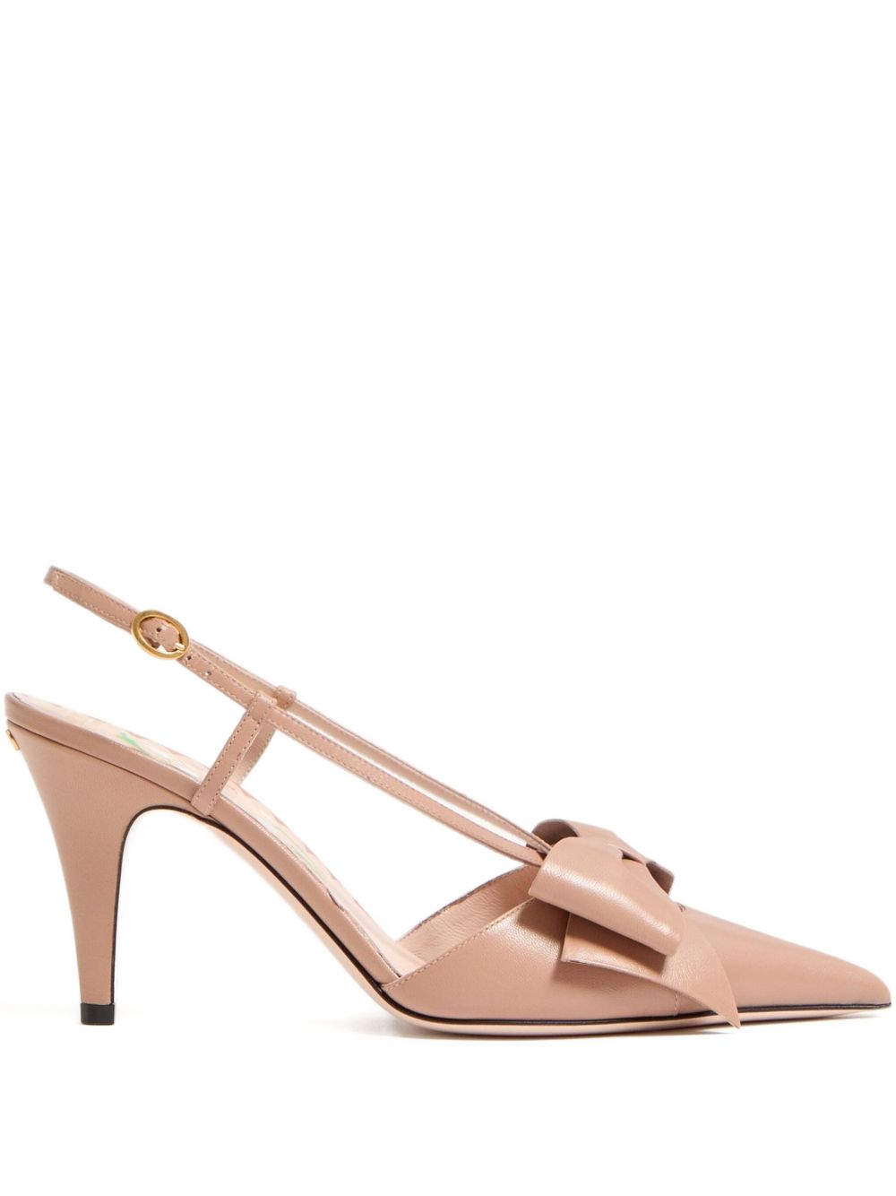 Valentino Garavani With Heel Powder Leatehr