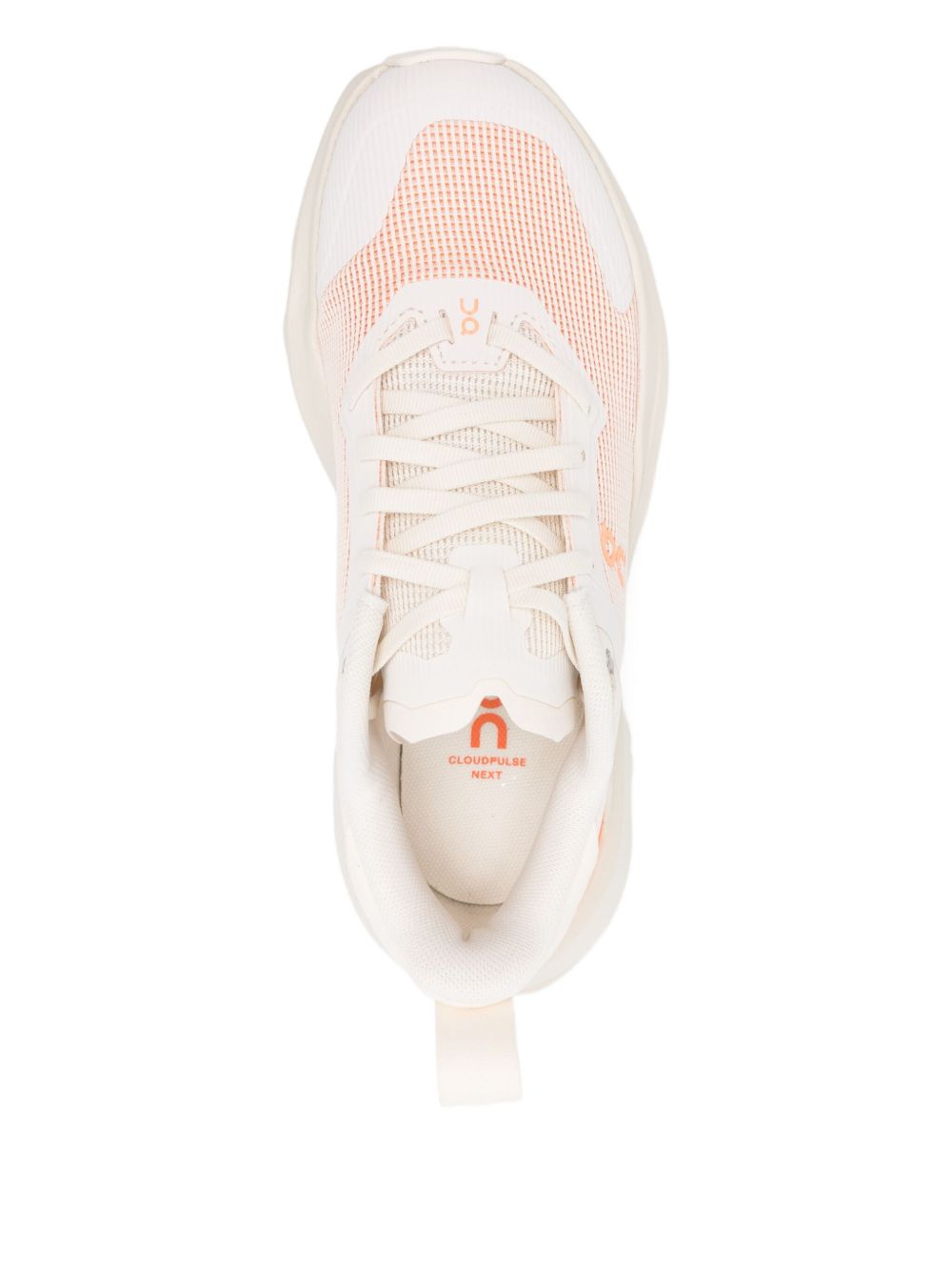 On Sneakers Orange Outer: Fabric