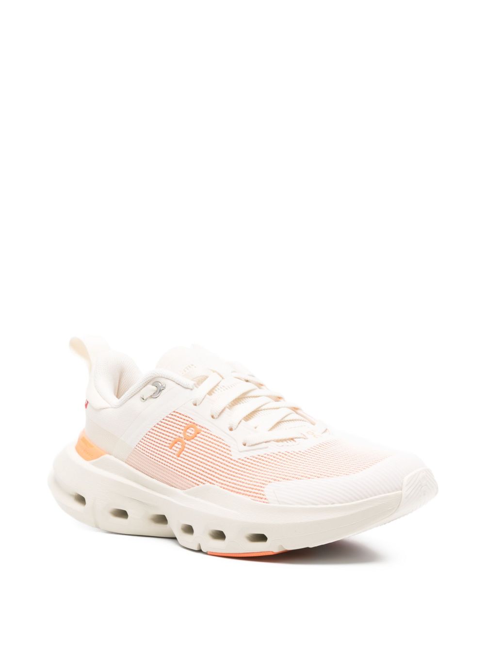 On Sneakers Orange Outer: Fabric