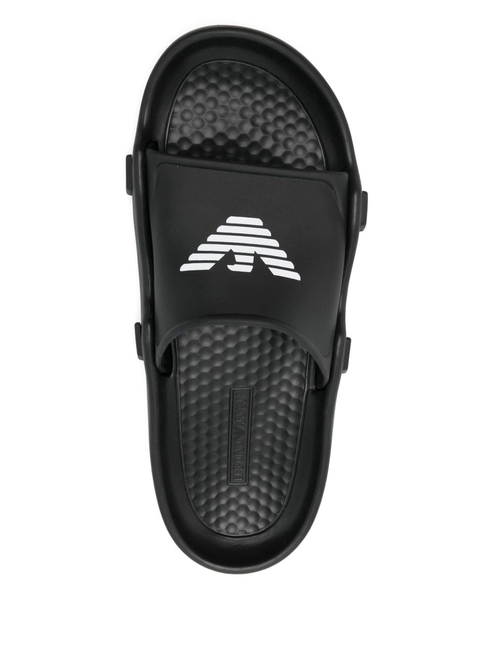 Emporio Armani Sandals Nero Pvc