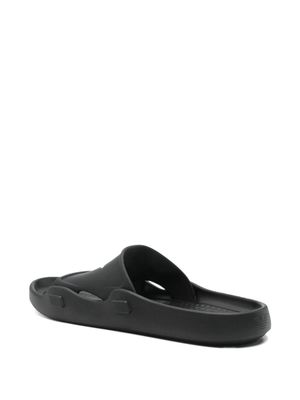 Emporio Armani Sandals Nero Pvc