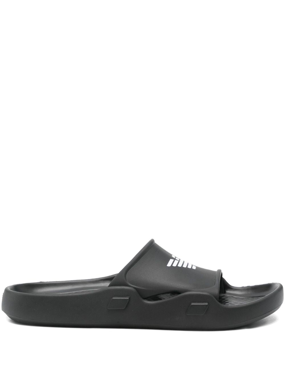 Emporio Armani Sandals Nero Pvc