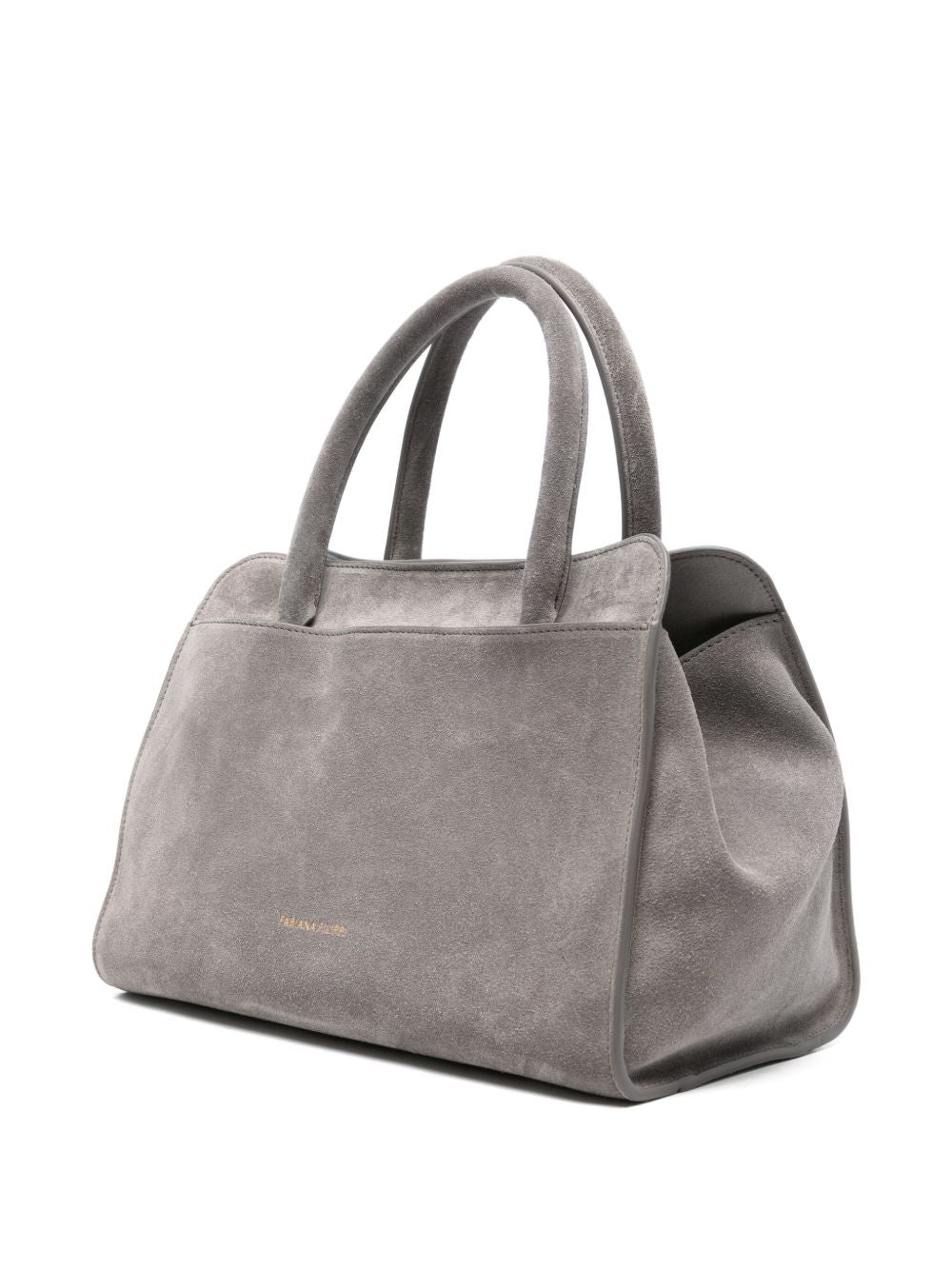 Fabiana Filippi Bags Grey Real Suede