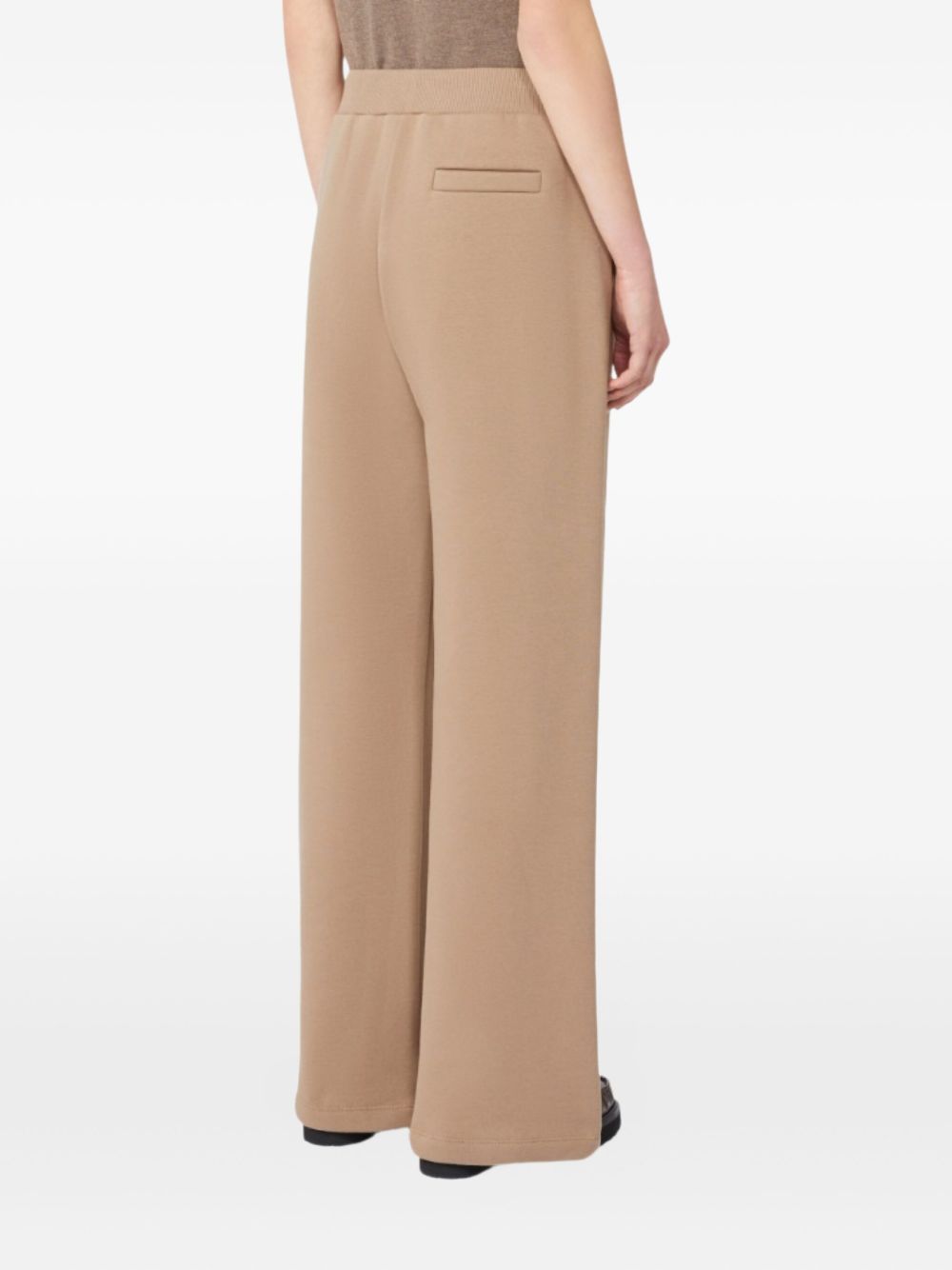 S Max Mara Trousers Beige Cotton