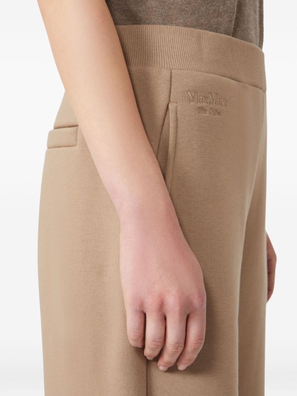 S Max Mara Trousers Beige Cotton