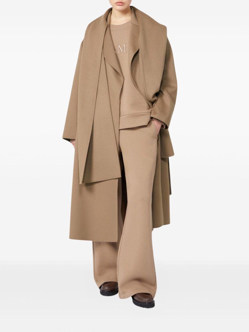 S Max Mara Trousers Beige Cotton