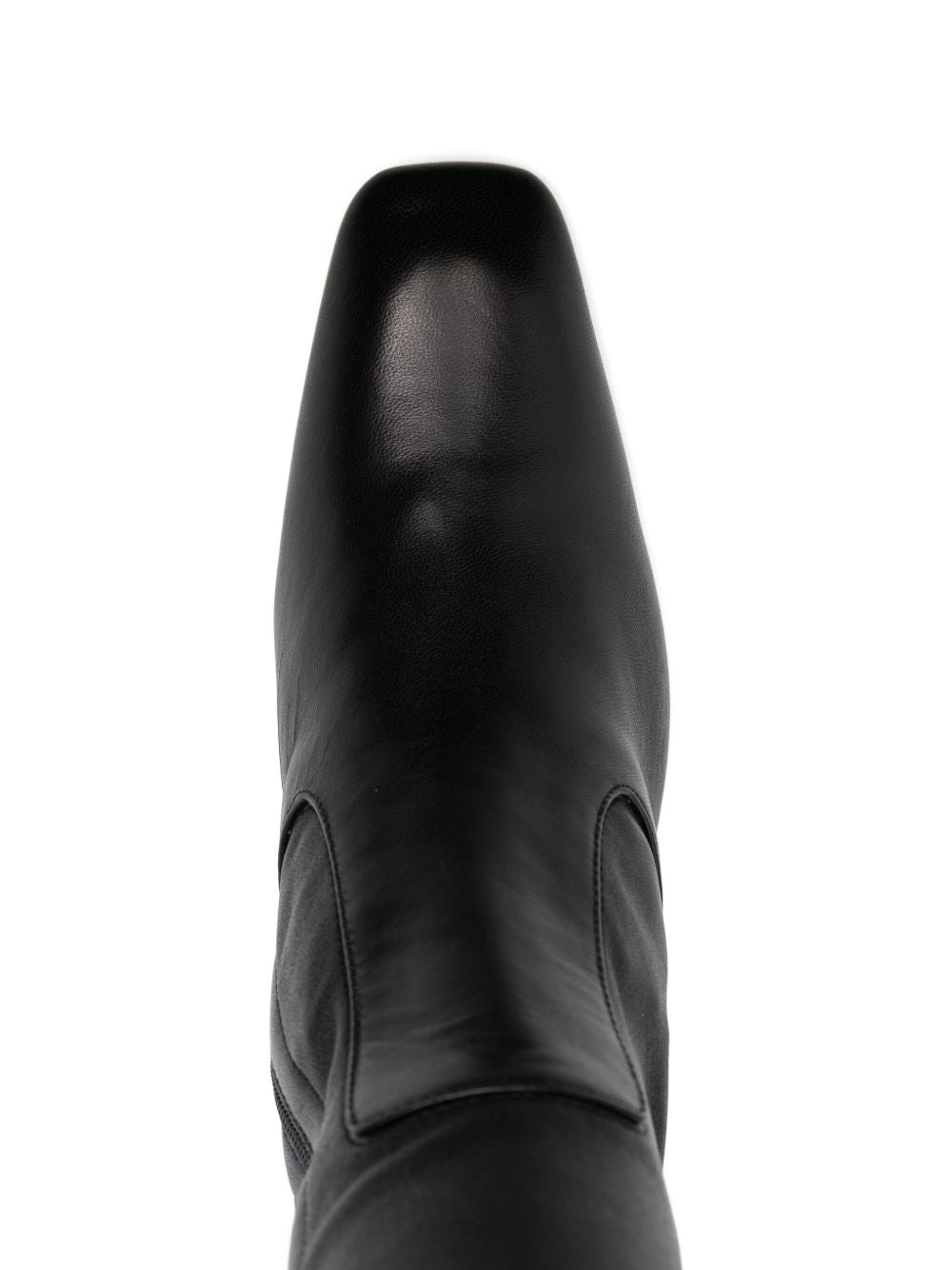 Toteme Main Boots Black Lamb Leather