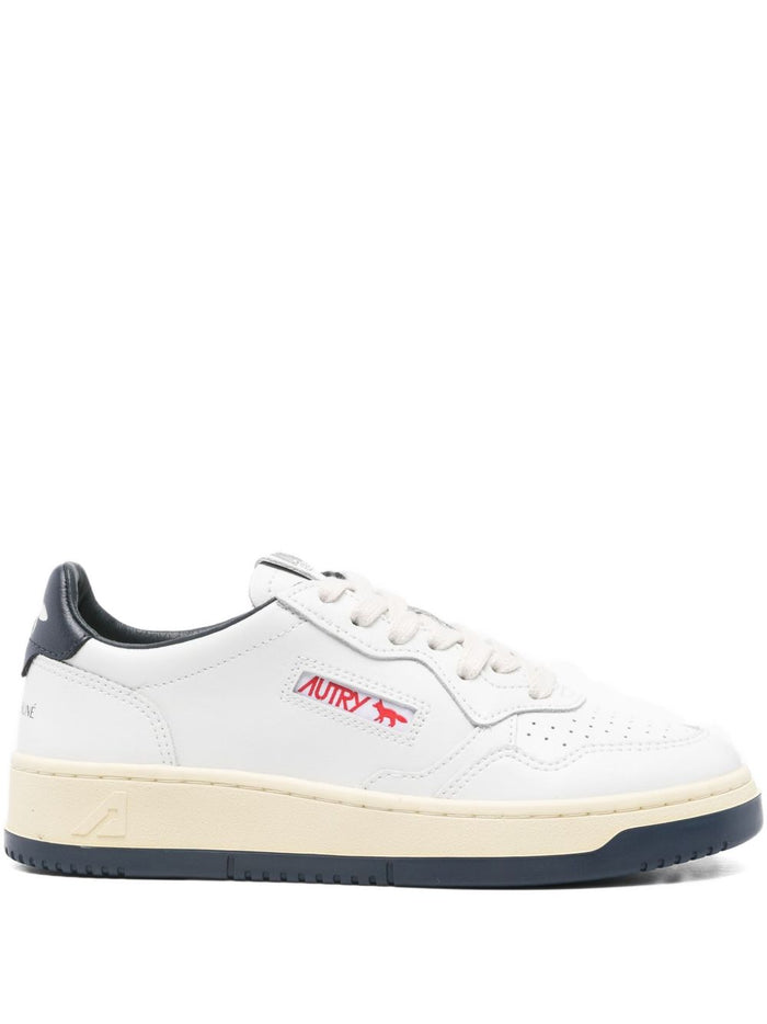 AUTRY X MAISON KITSUNE Sneakers Blue Cow Leather