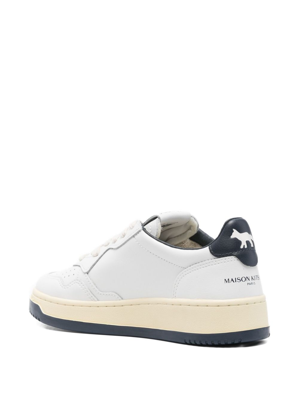 AUTRY X MAISON KITSUNE Sneakers Blue Cow Leather