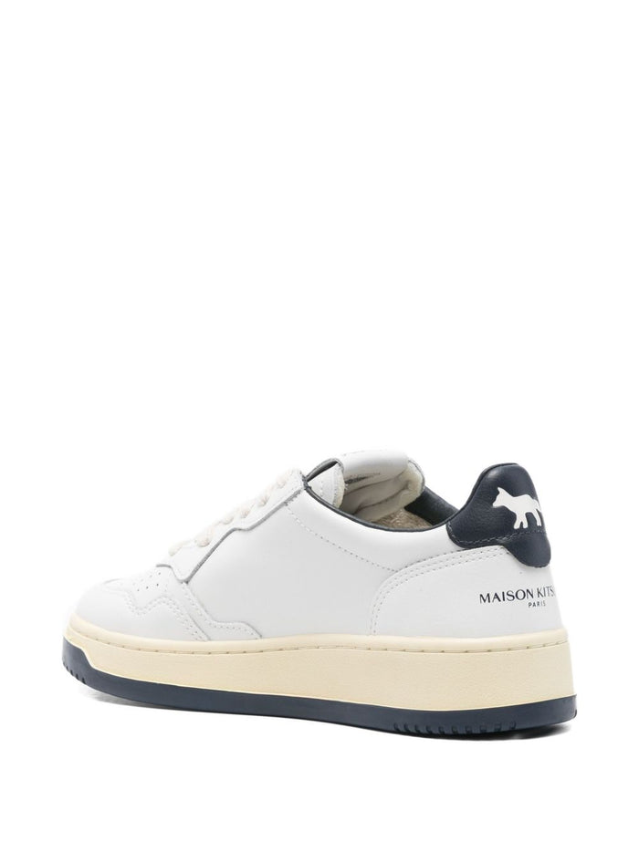 AUTRY X MAISON KITSUNE Sneakers Blue Cow Leather
