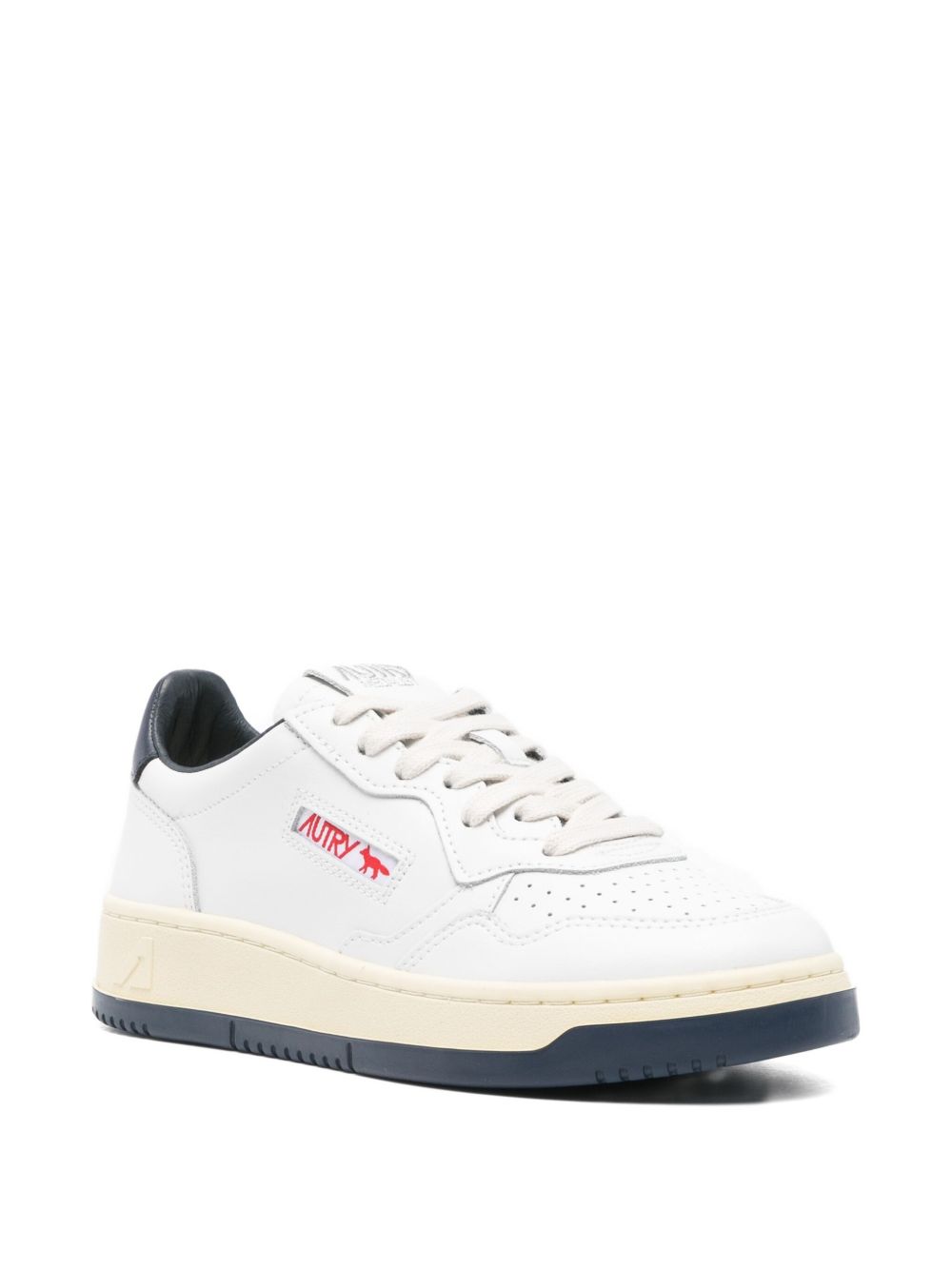 AUTRY X MAISON KITSUNE Sneakers Blue Cow Leather