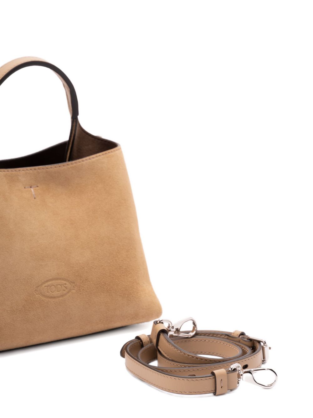 Tods Bags Marrone Chiaro Calf Leather