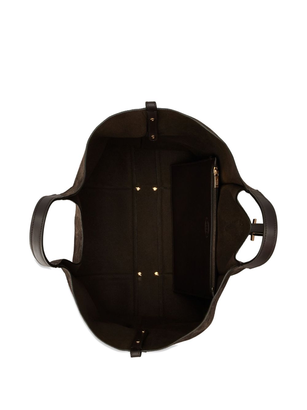 Tods Bags Marrone Scuro Furs & Skins->suede100.0 %