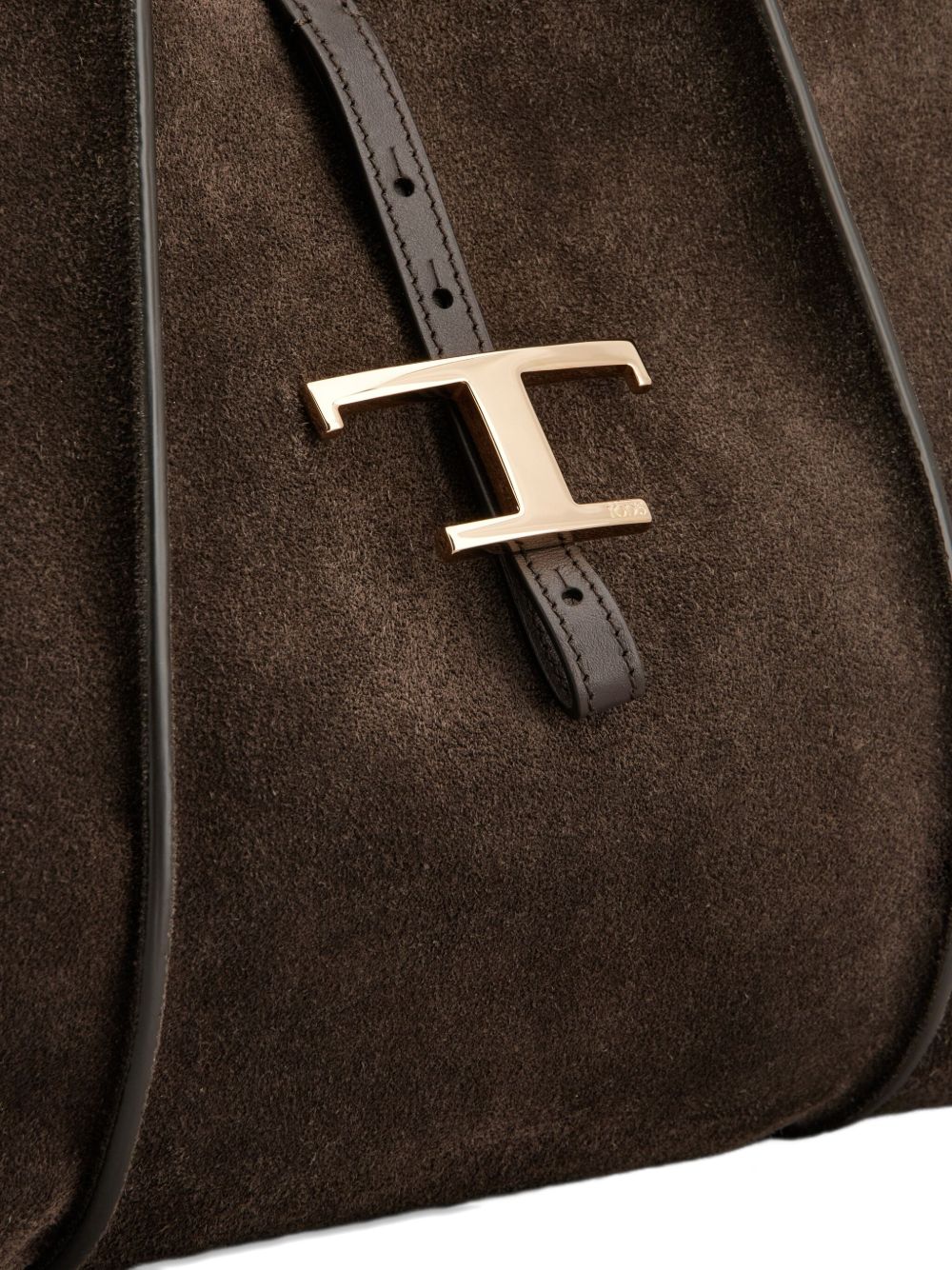 Tods Bags Marrone Scuro Furs & Skins->suede100.0 %
