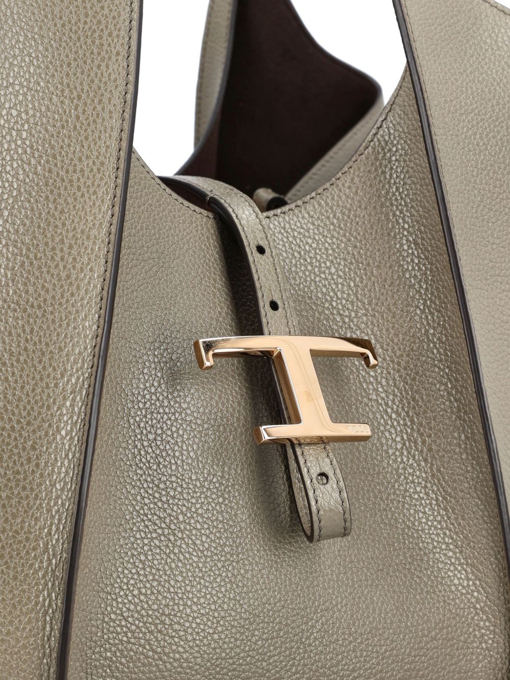 Tods Bags Dove Grey Calf Leather