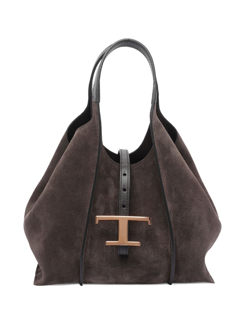 Tods Bags Marrone Scuro Furs & Skins->suede100.0 %