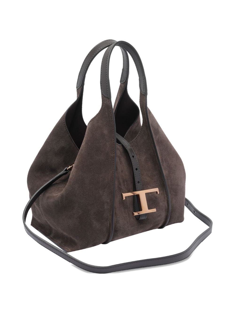 Tods Bags Marrone Scuro Furs & Skins->suede100.0 %