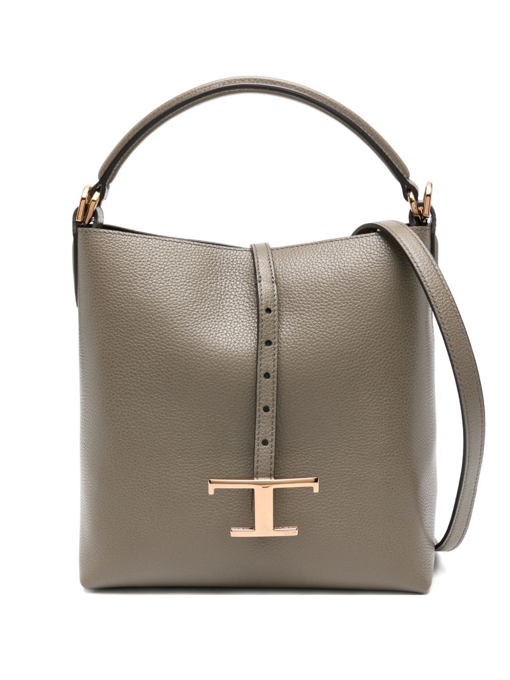 Tods Bags Dove Grey Calf Leather