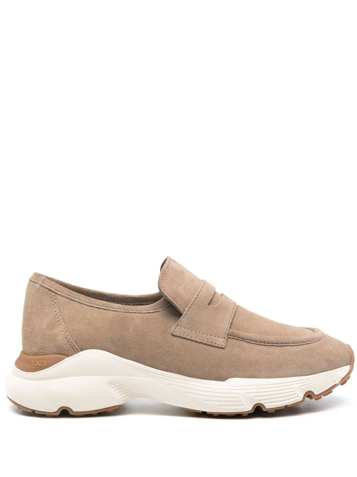 Tods Flat shoes Marrone Chiaro Suede