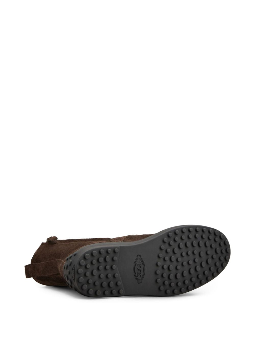 Tods Boots Brown Suede