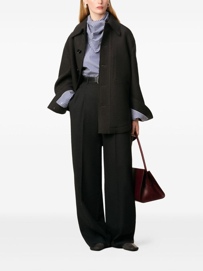 Ami Paris Jackets Grey Wool