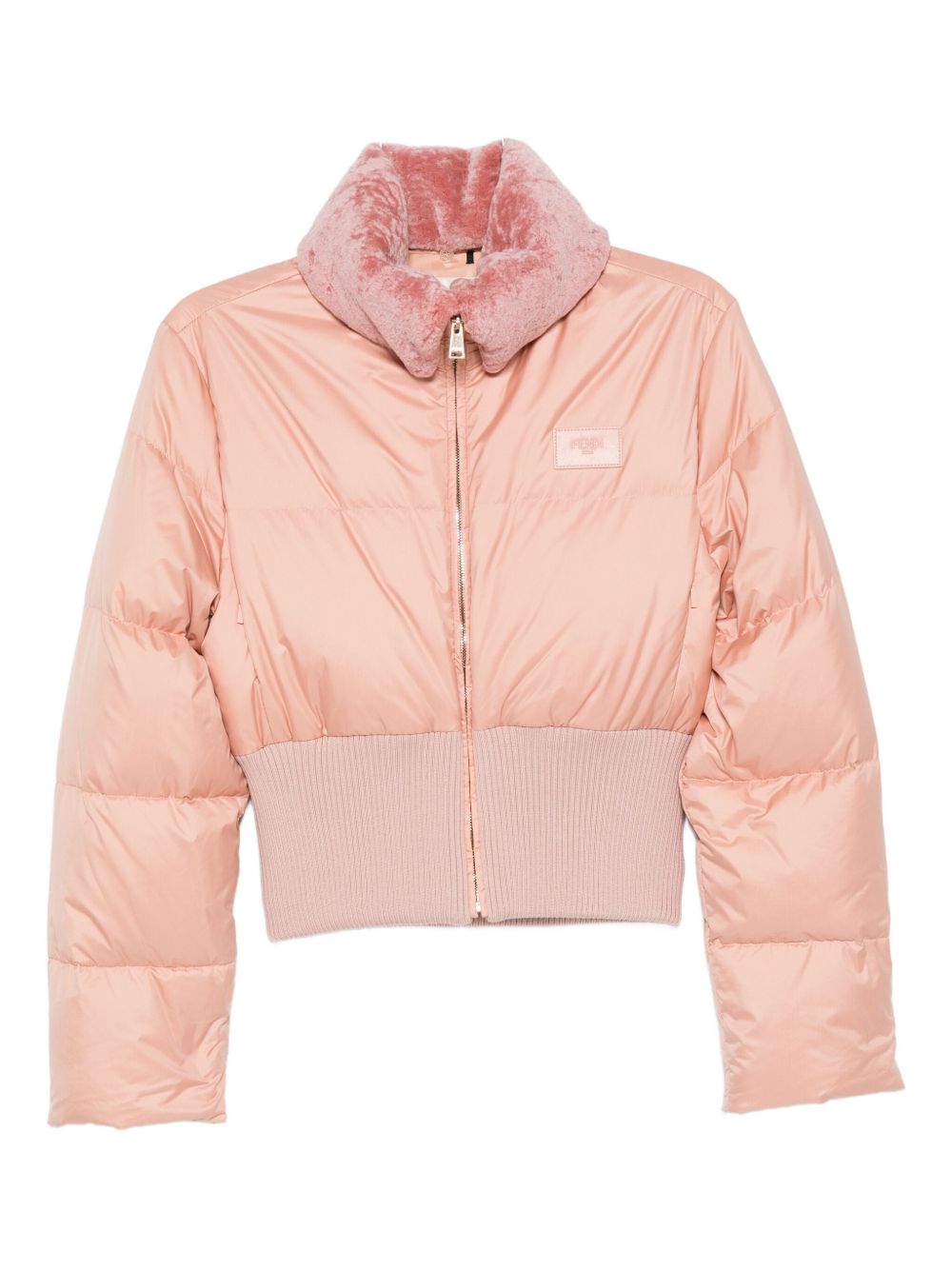Fendi Coats Pink Pl+vitello Parti In Pe