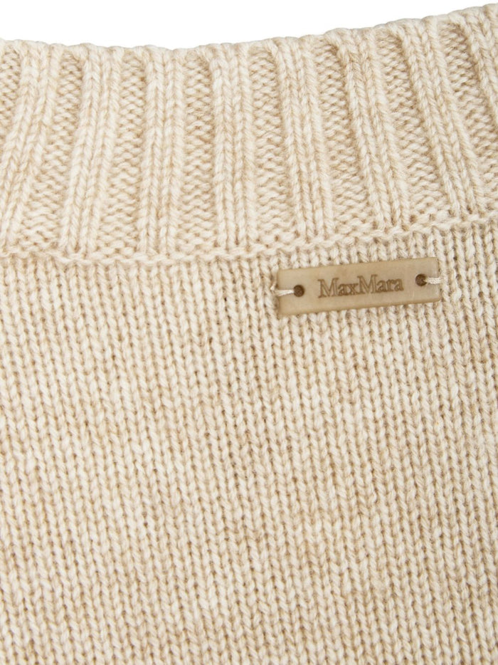 Max Mara Sweaters Camel Wool
