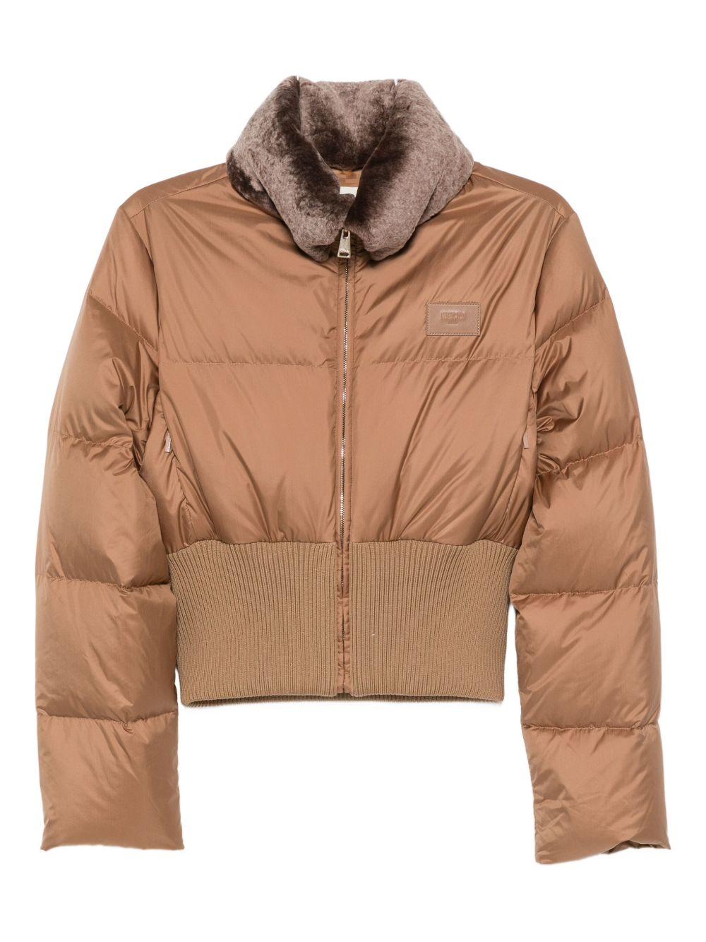 Fendi Coats Camel Pl+vitello Parti In Pe