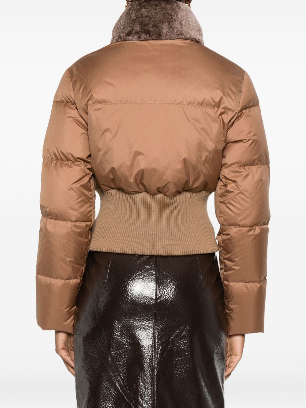 Fendi Coats Camel Pl+vitello Parti In Pe