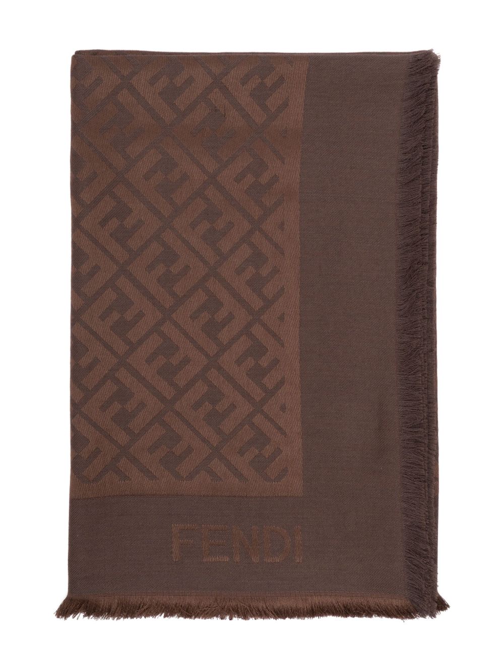 Fendi Scarfs Brown