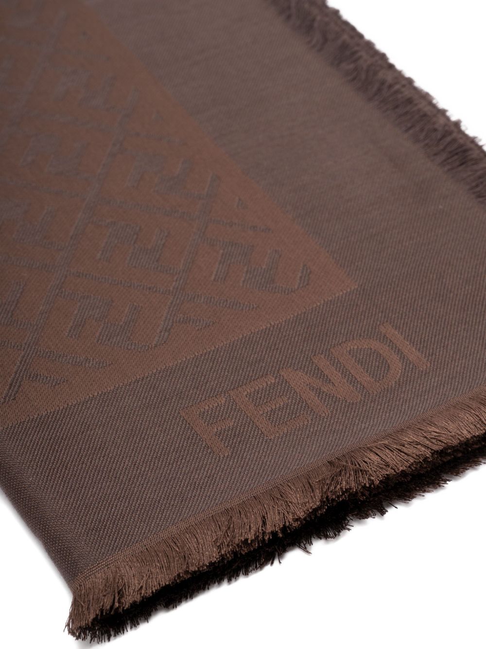 Fendi Scarfs Brown