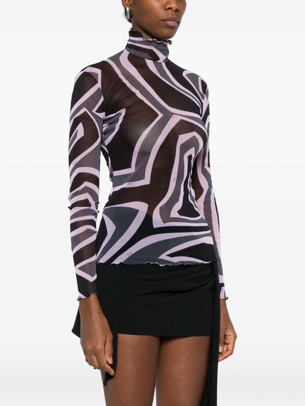 Pucci Dresses Black Polyamide