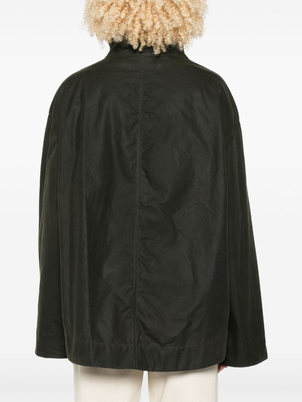 Toteme Main Jackets Green Cotton Organic