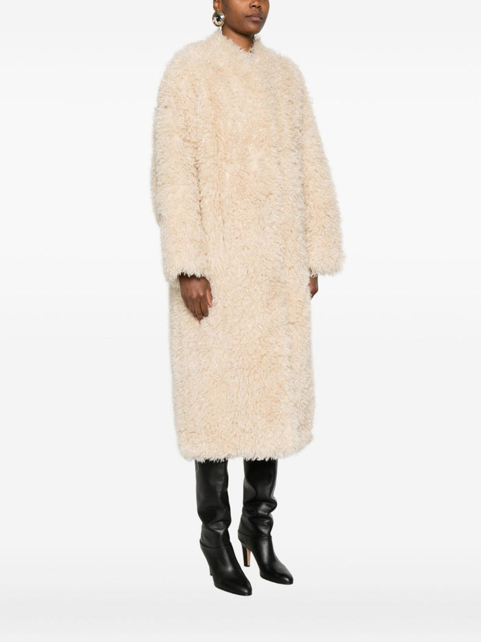 Stand Studio Coats White Polyester