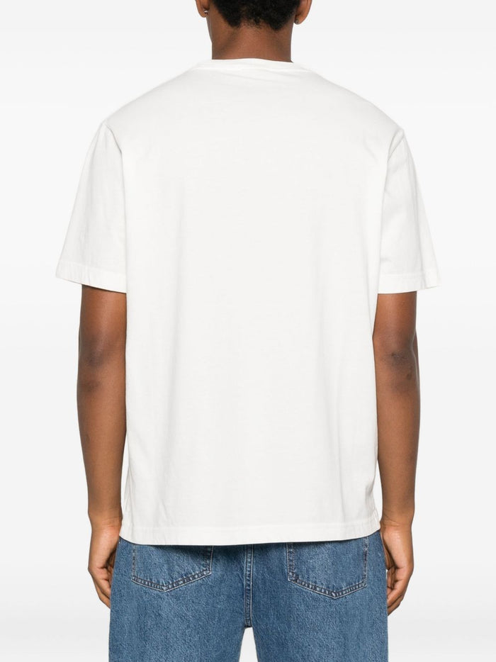 AUTRY X MAISON KITSUNE T-shirts and Polos White Cotton