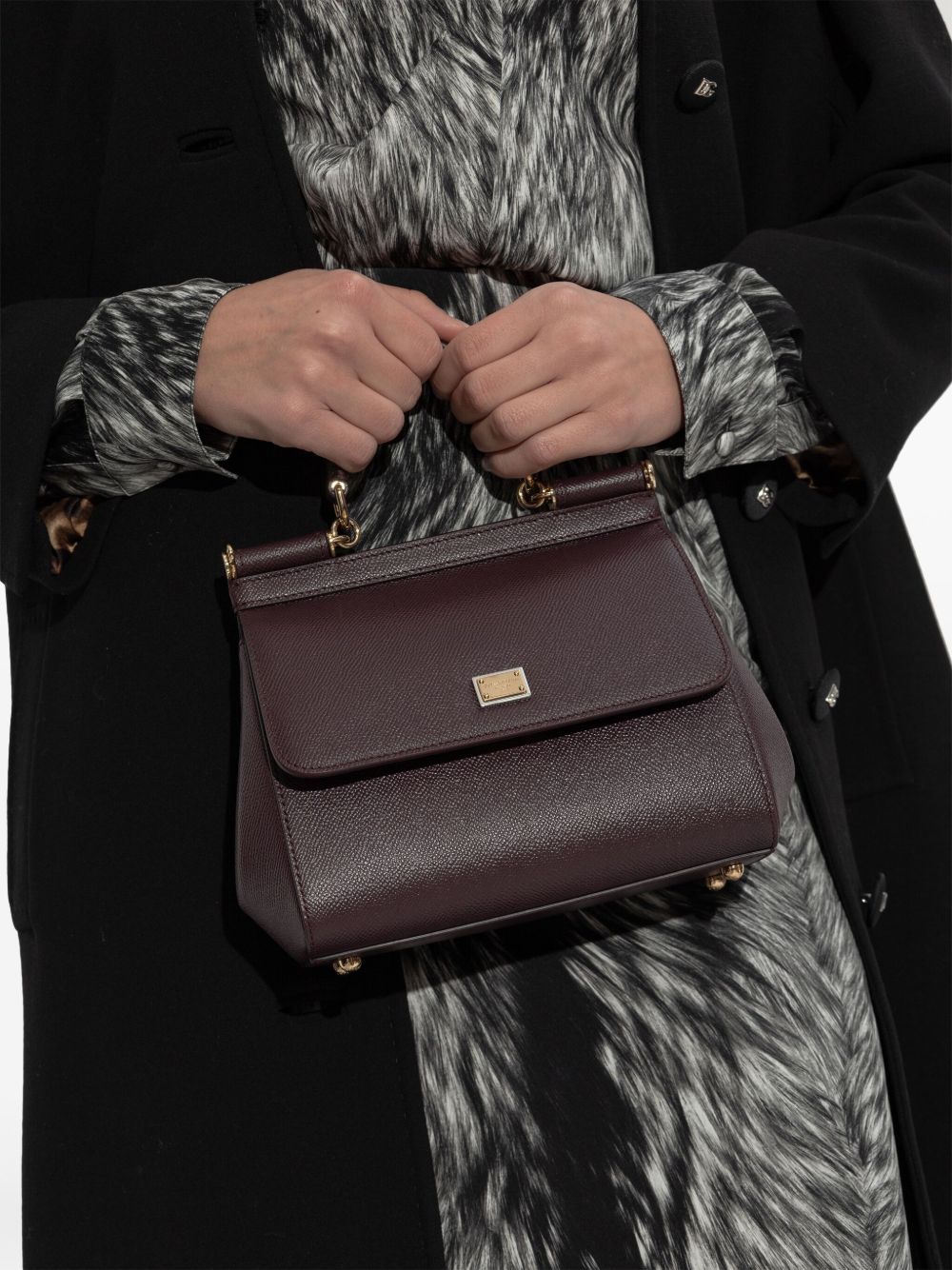 Dolce & Gabbana Bags Purple Outer: Calf Leather
