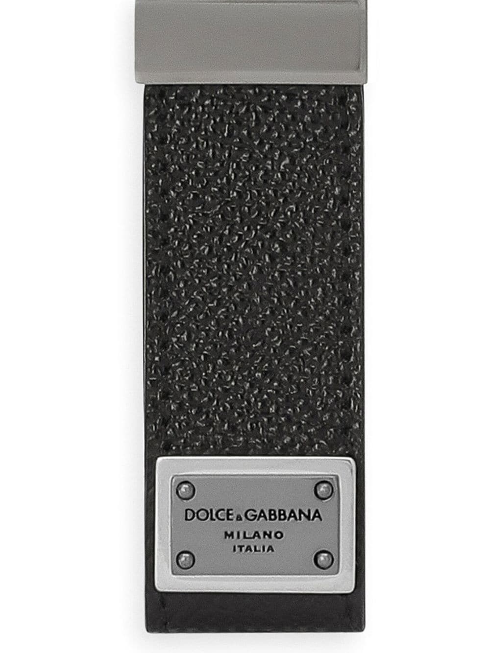 Dolce & Gabbana Keychains Black Vitello