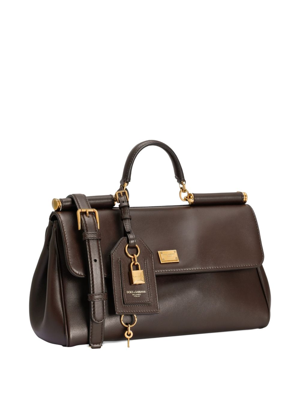 Dolce & Gabbana Bags Marrone Scuro Pvc+vitello