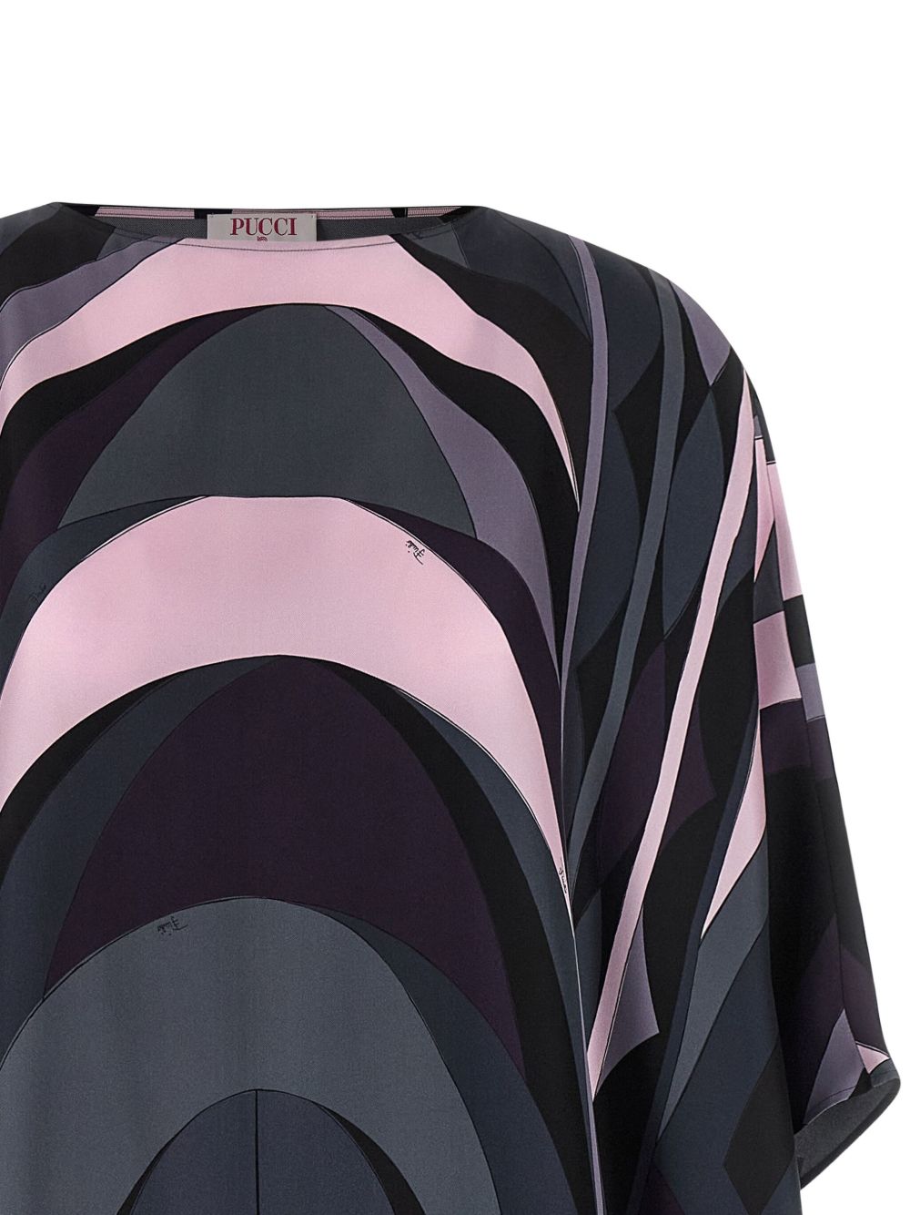 Pucci Sea Clothing Black Silk