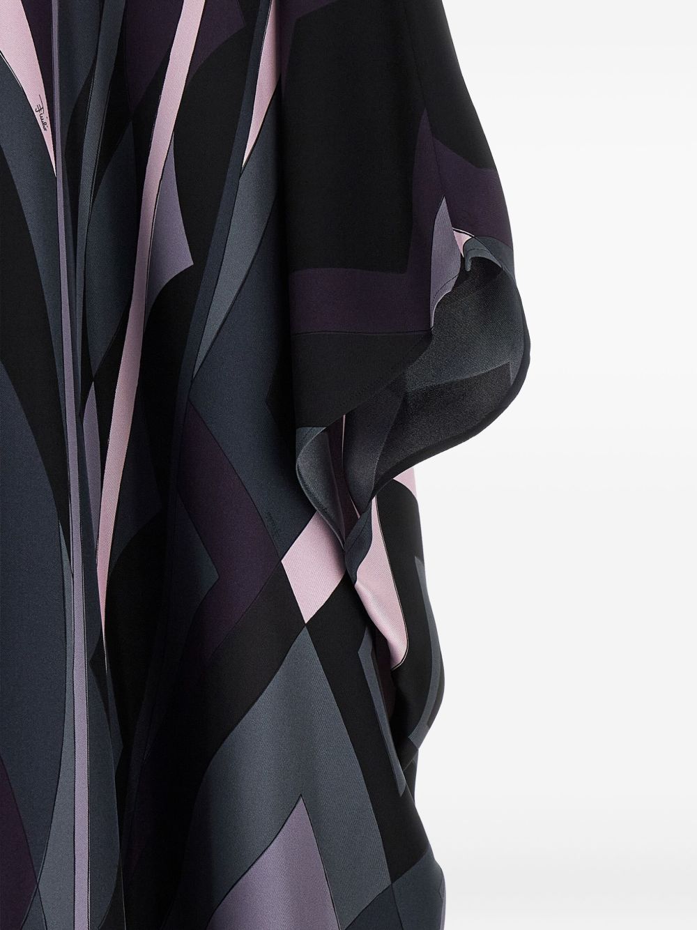 Pucci Sea Clothing Black Silk