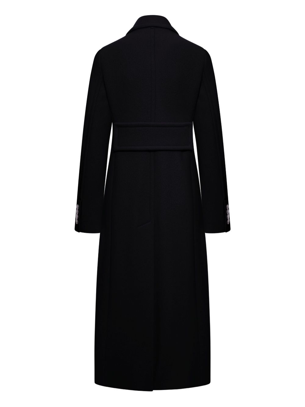 Sportmax Coats Black Wool