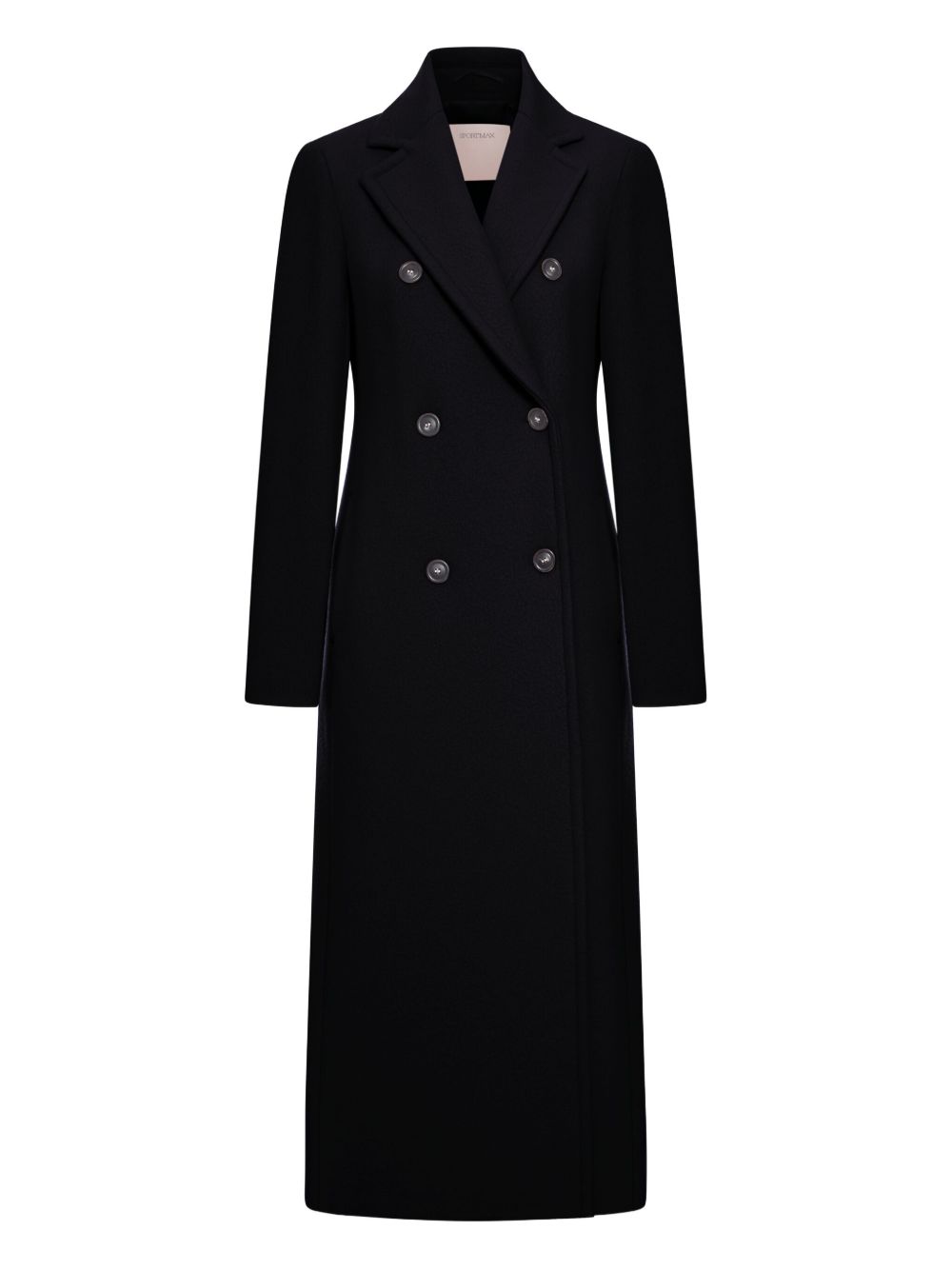 Sportmax Coats Black Wool