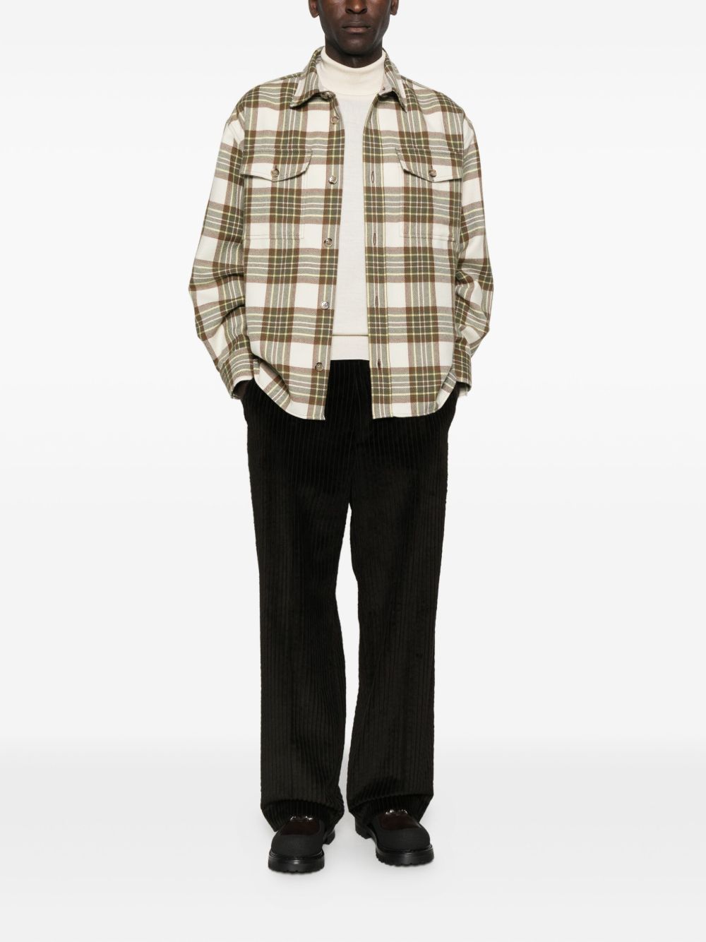 Ami Paris Jackets Beige Cotton