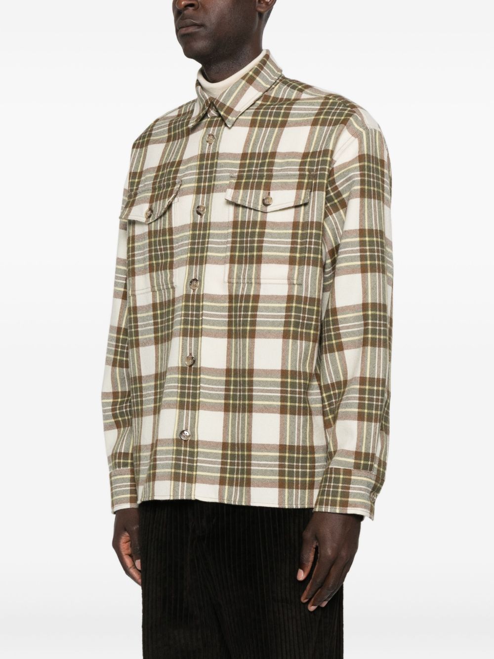 Ami Paris Jackets Beige Cotton