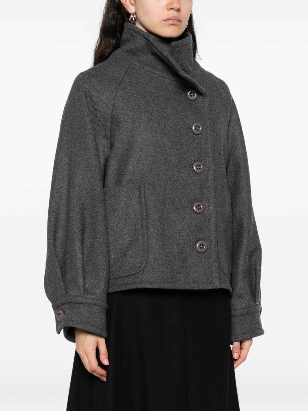 Susanne Bommer Jackets Grey Fabric