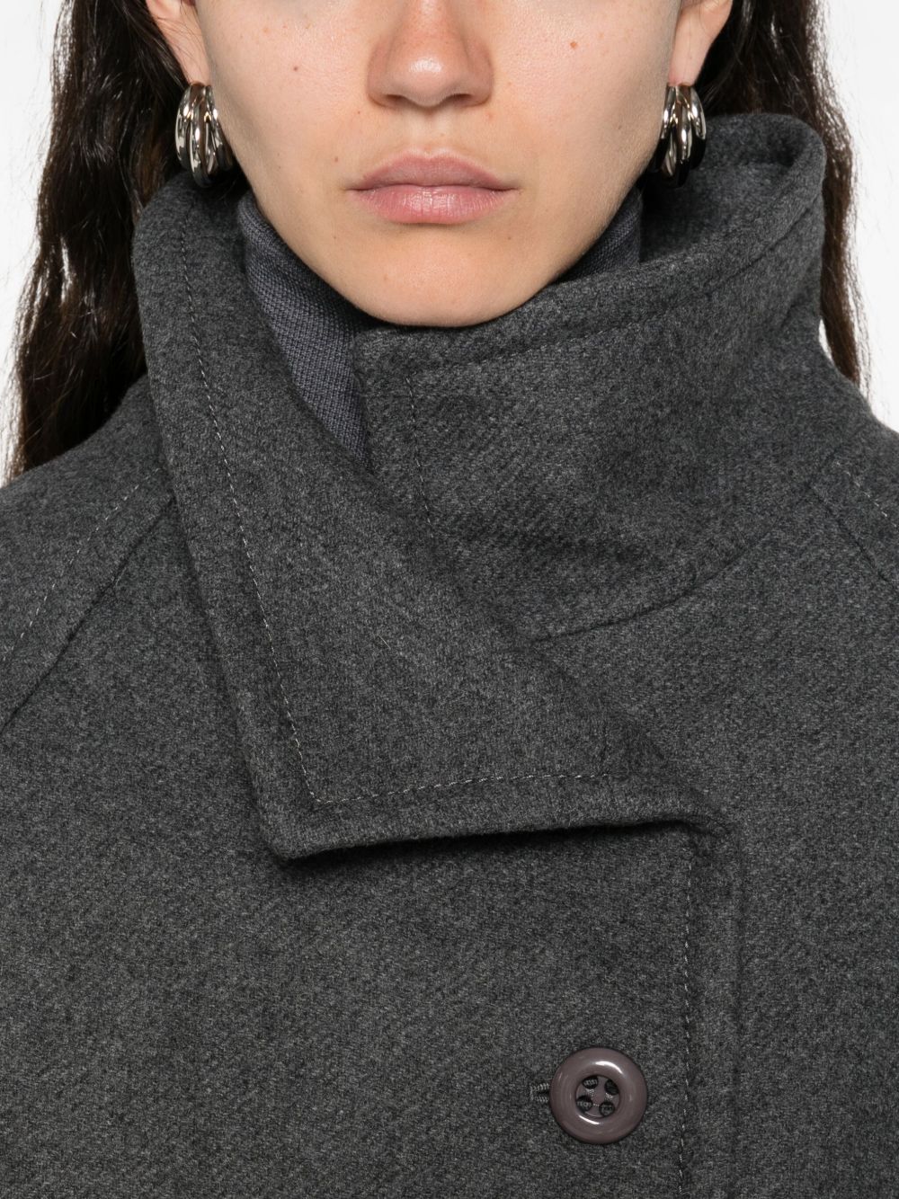 Susanne Bommer Jackets Grey Fabric
